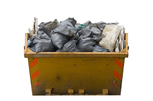 Professional waste removal equipment used in Southgate