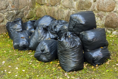 Residents utilizing recycling services in Southgate